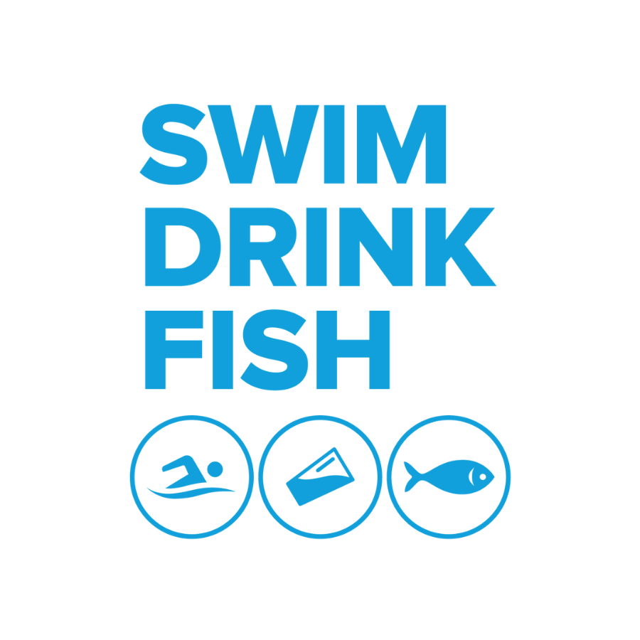 Swim Drink Fish logo